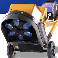Мозаично-шлифовальная машина Splitstone GM-122 с блоками для бучардирования бетона